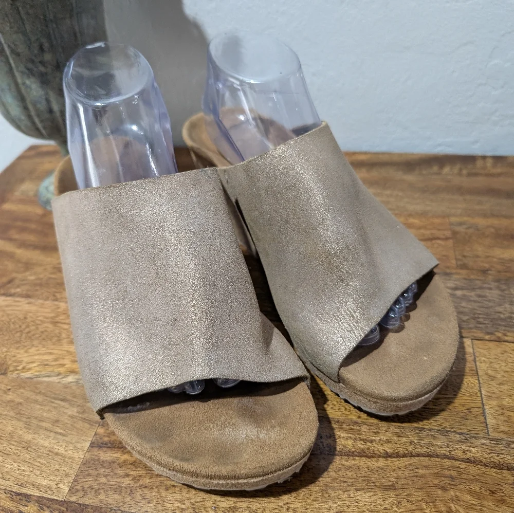 Birkenstock Women's Wedges Glenda Pecan Nb  women's size‎ 42